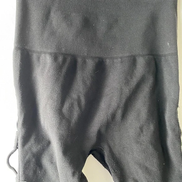 Free People movement xs black leggings side lace up - Picture 11 of 16